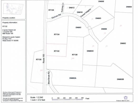 VAST! Nice wooded lot located just 1.5 miles...
