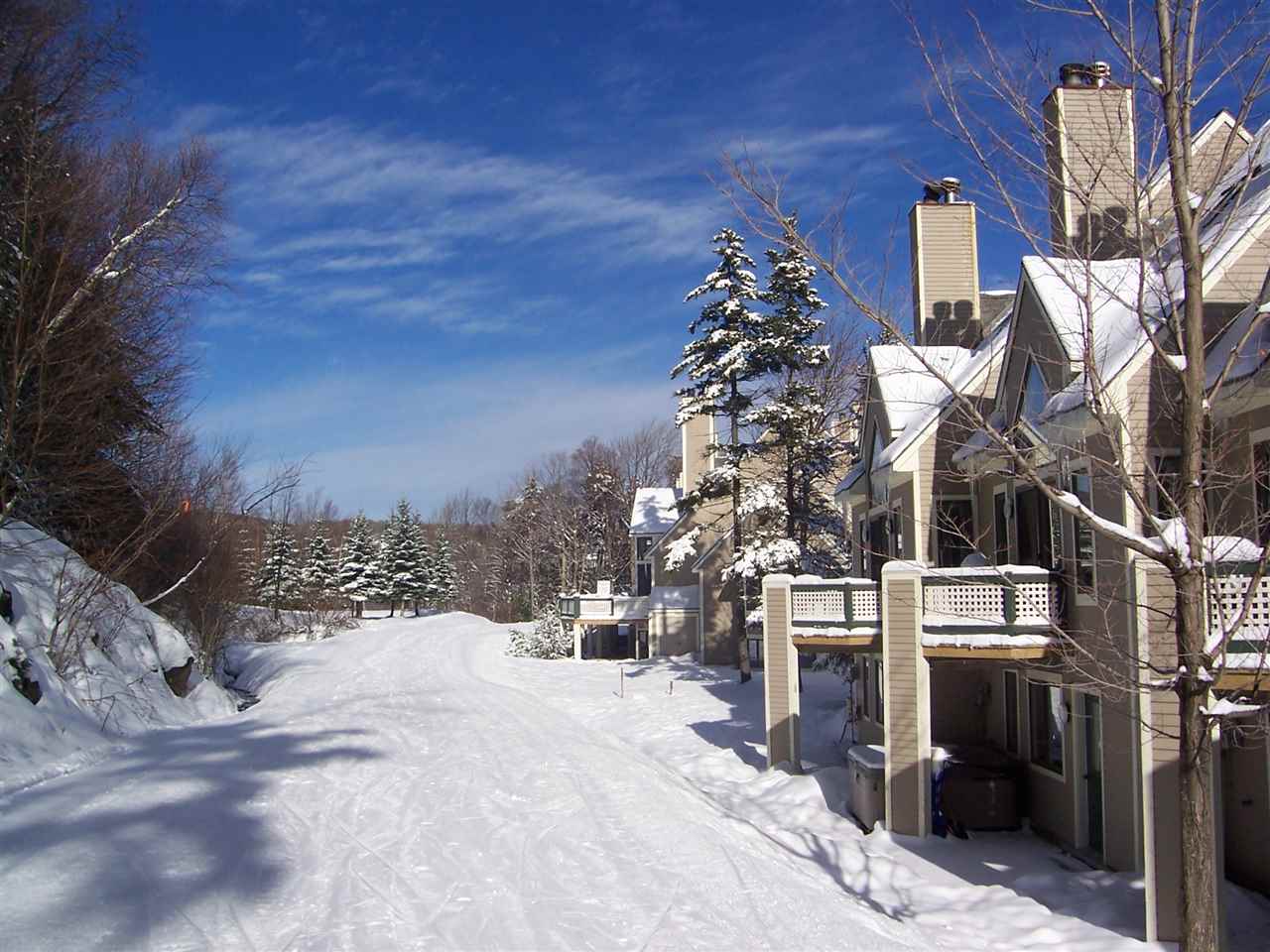 Ski-on/Ski-off condo at Mount Snow. This 2...