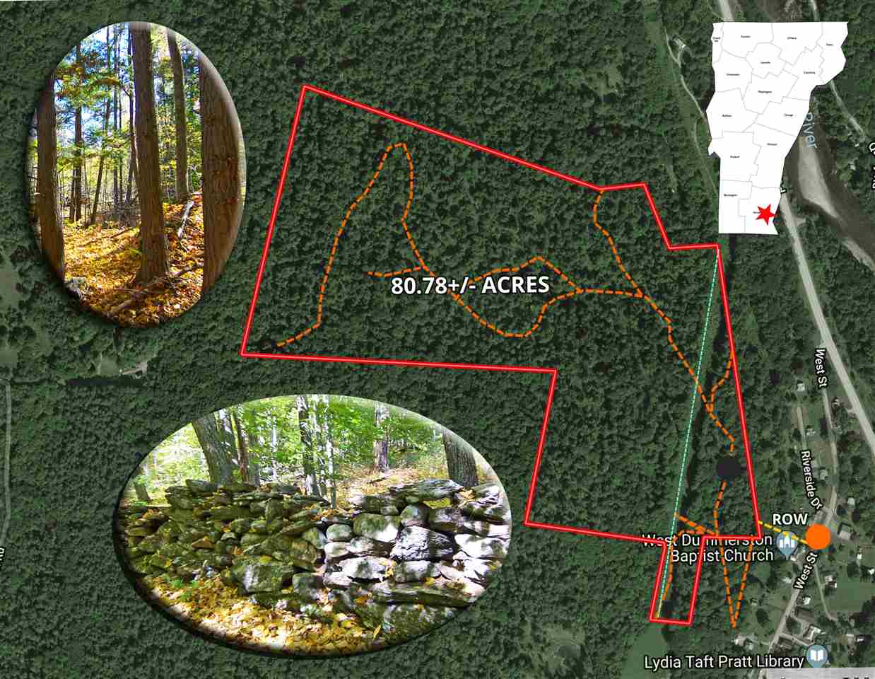 Expansive 80.78+/- acres of predominantly...
