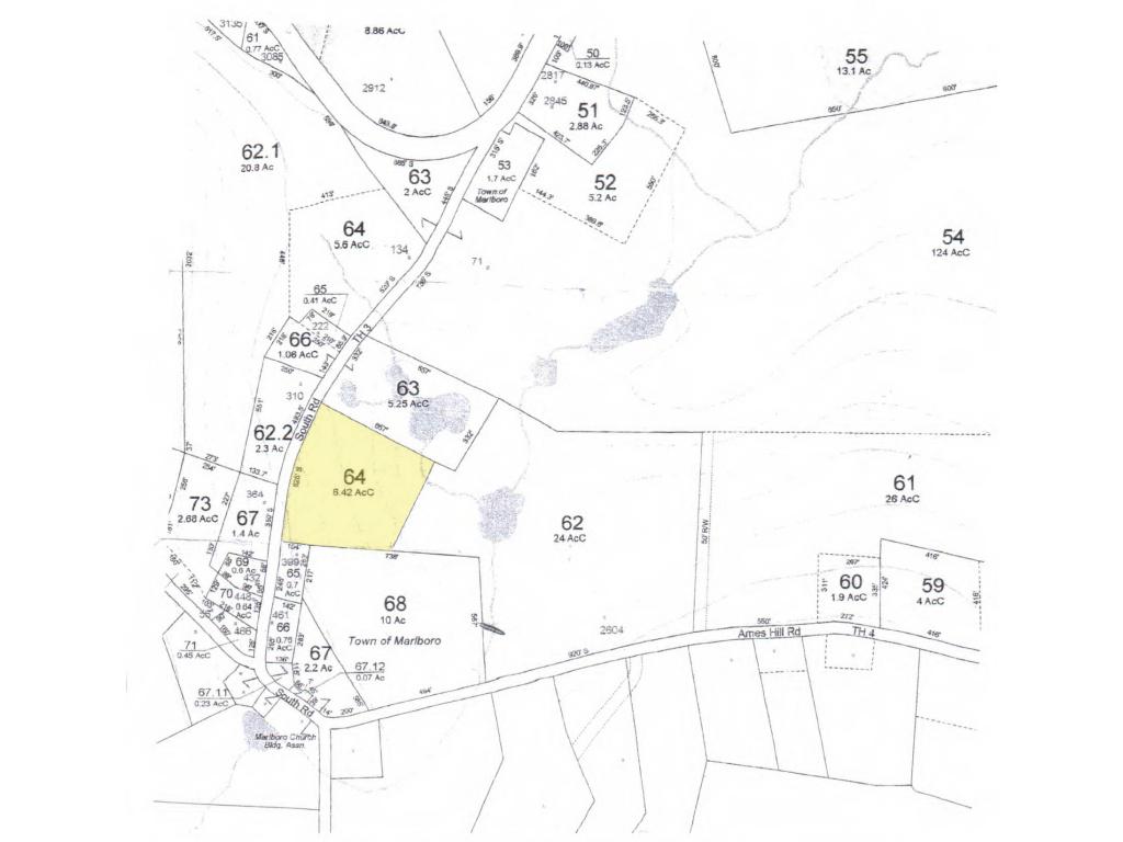 Surprising!!! 6.4+ acres on quiet paved road near...