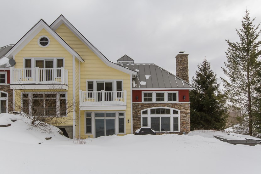 Located trail side with the best ski access in...