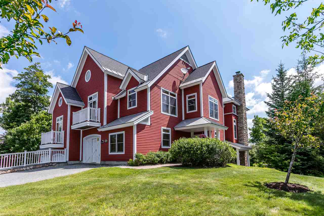 Ski trailside from this custom Solstice townhouse...