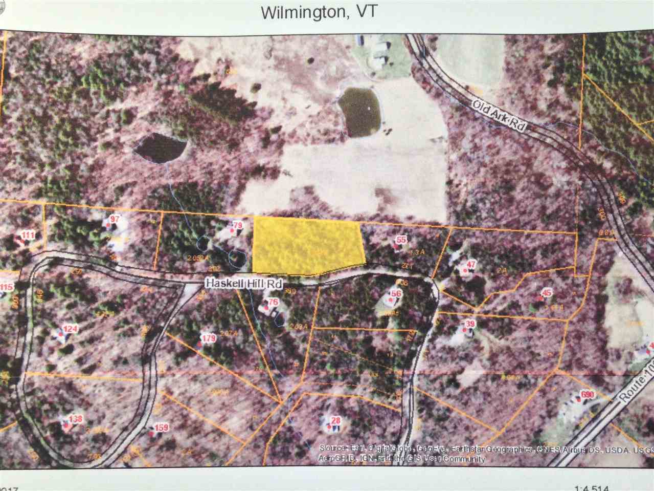 Wooded 2 acre lot in the convenient Haskell Hill...