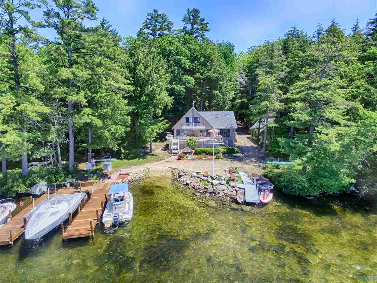Moultonborough NH Lake Winnipesaukee waterfront home for sale