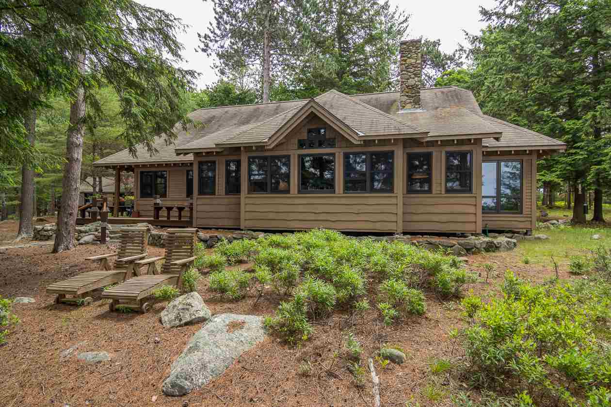 Lake Winnipesaukee waterfront home for sale in Meredith