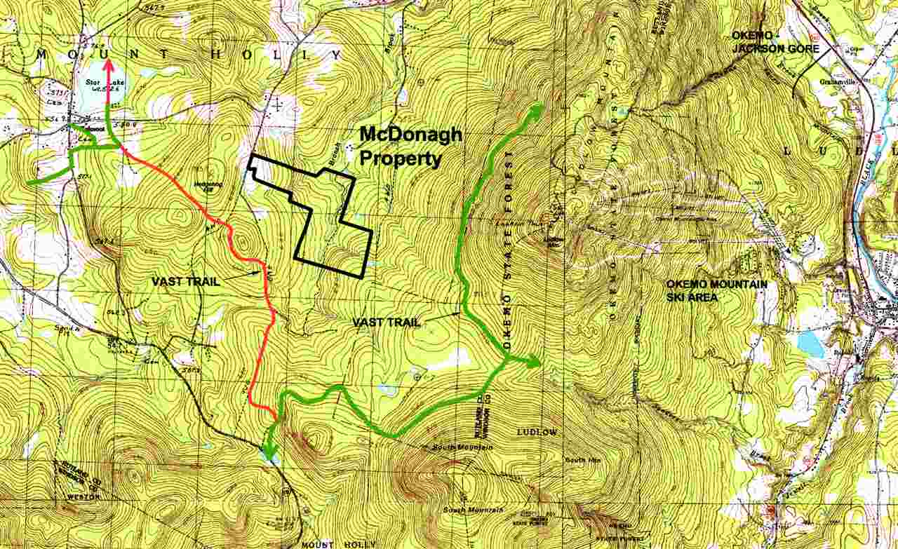 Mount Holly Real Estate 0 Hedgehog Hill North VT 05758 295,000