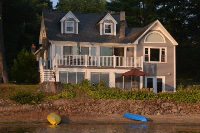 Belmont NH Lake Silver waterfront home for sale