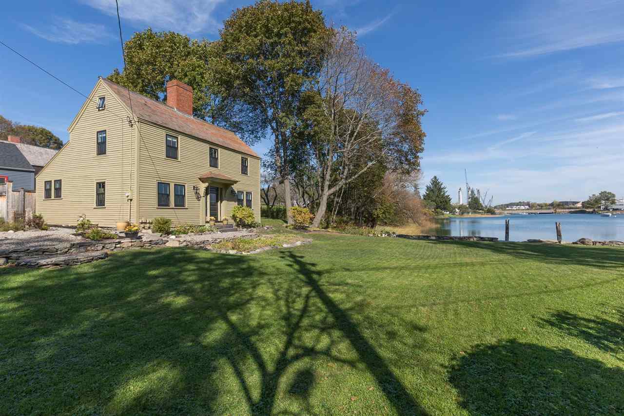 Portsmouth NH Pond Mill Pond waterfront home for sale