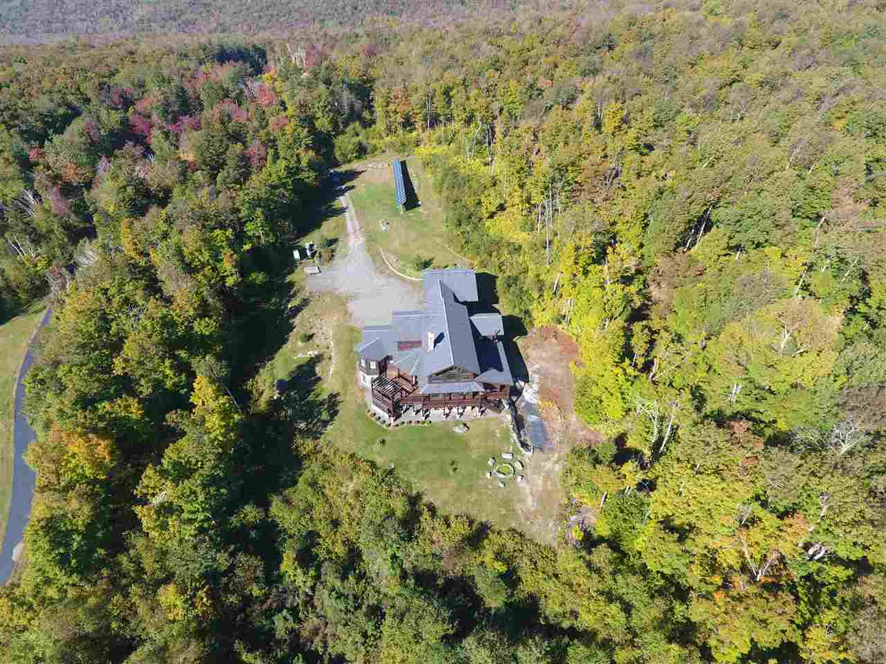 This stunning home sits at the top of Dover Hill...