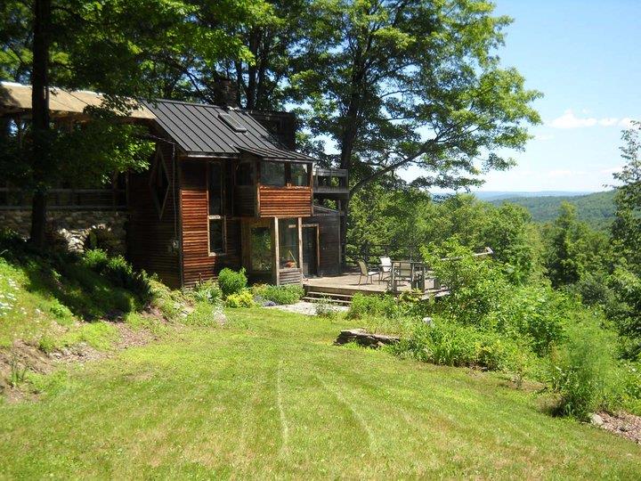 Nestled in the woods on a dead end private/shared...