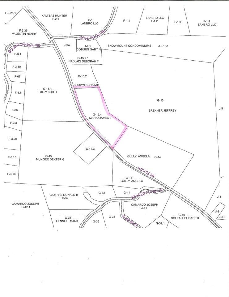 5 acres in a great location on Route 30. Minutes...