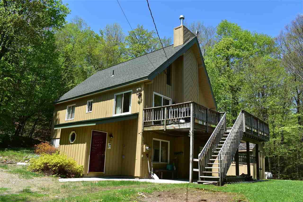 This bright and sunny contemporary chalet is in a...