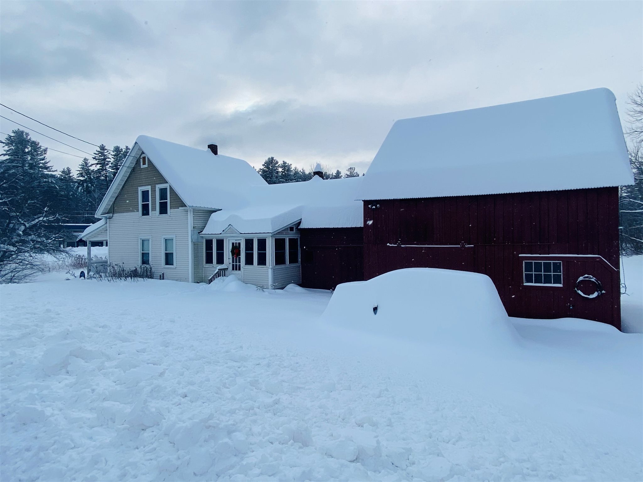 Charming historical farmhouse with barn located...