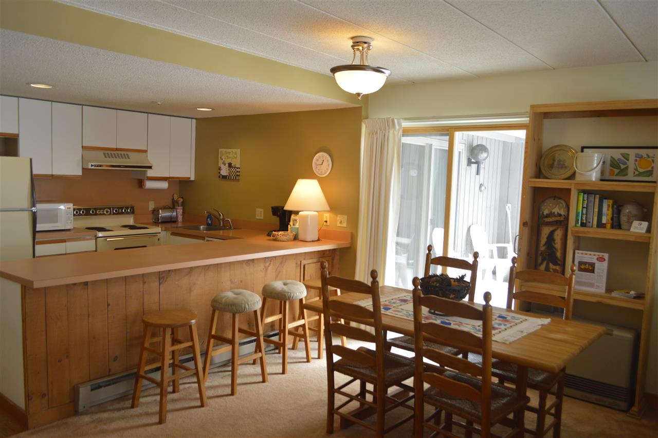 Spacious ground level, one bedroom, two bath...