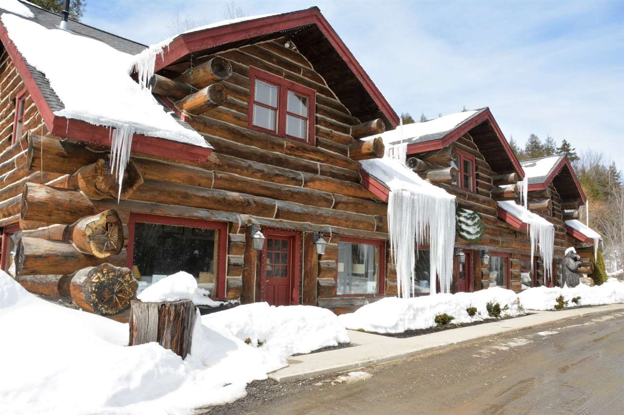 Commanding log cabin. Anyone who has traveled...