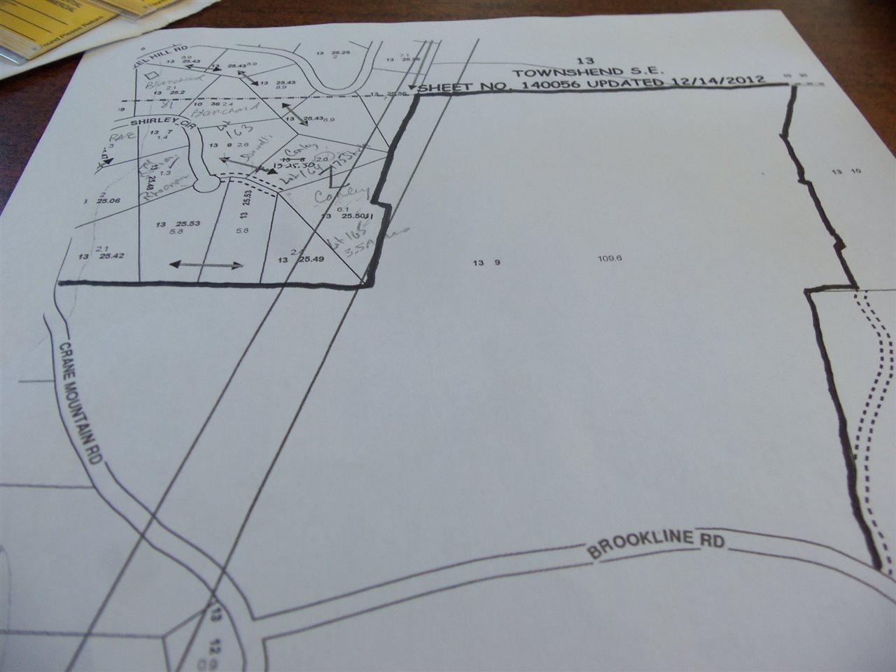 Large parcel with 3100 +/- road frontage, total...
