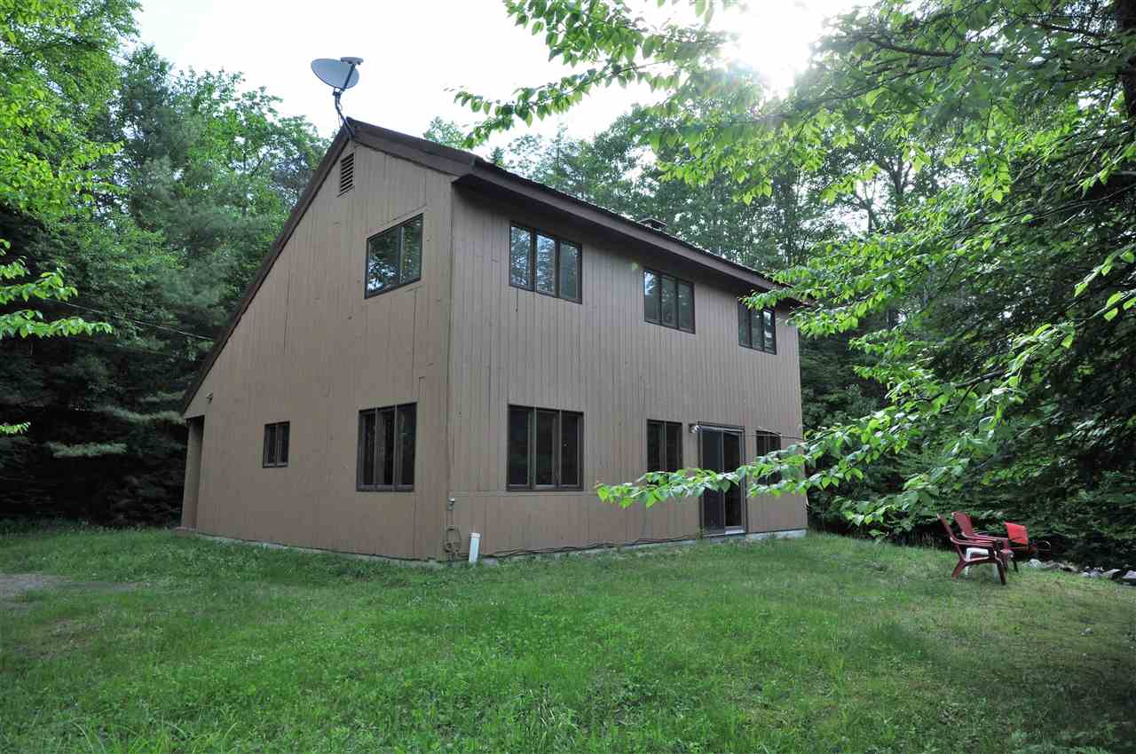 This private home offers direct access to snow...