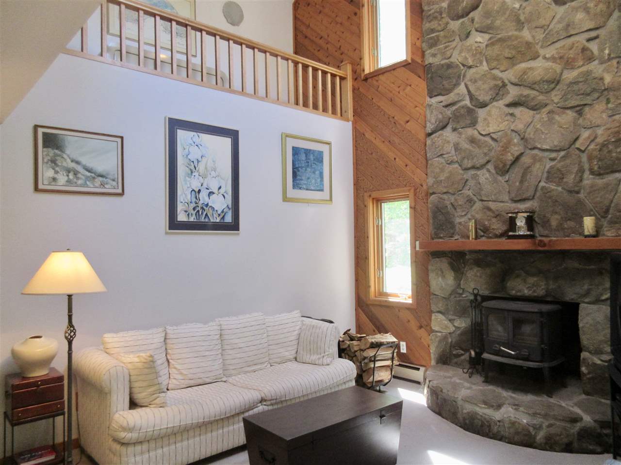 Newly freshened Contemporary Home perched above a...
