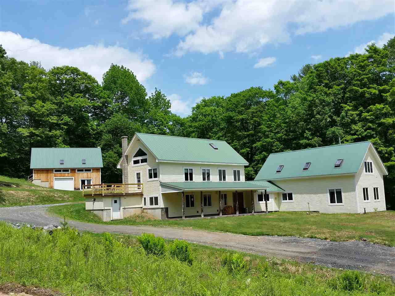 Near the end of the road on 278.5 idyllic acres,...