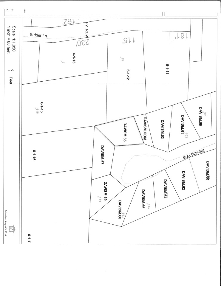 Great building lot in Davis Mowing. Across the...