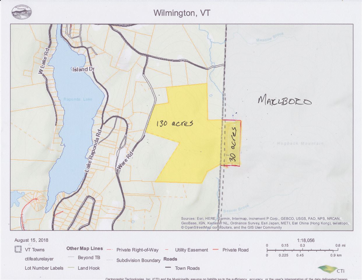 This mostly forested acreage also has an old...
