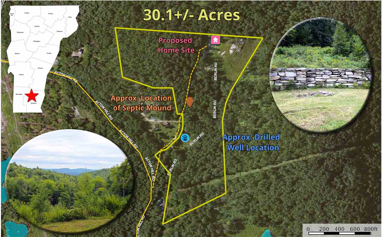 This private 30.1+/- acre property offers a...
