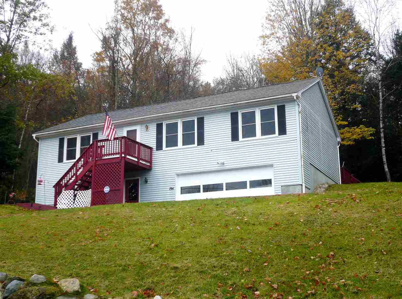 This spacious family home sits high above the...