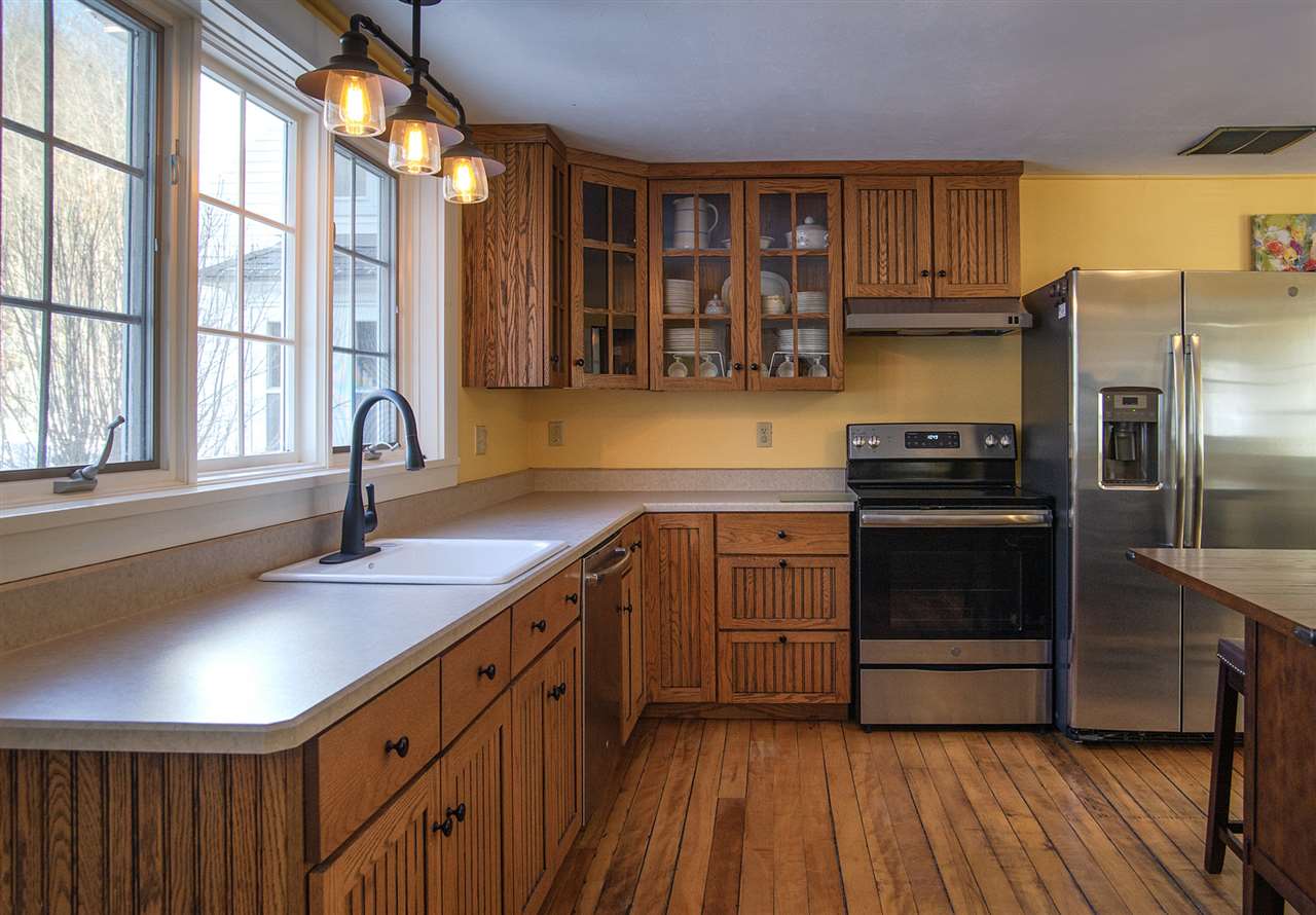 Gorgeous country home with water frontage on the...