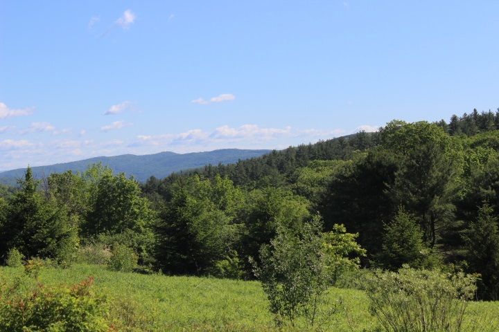 Beautiful view above the town, one of the very...
