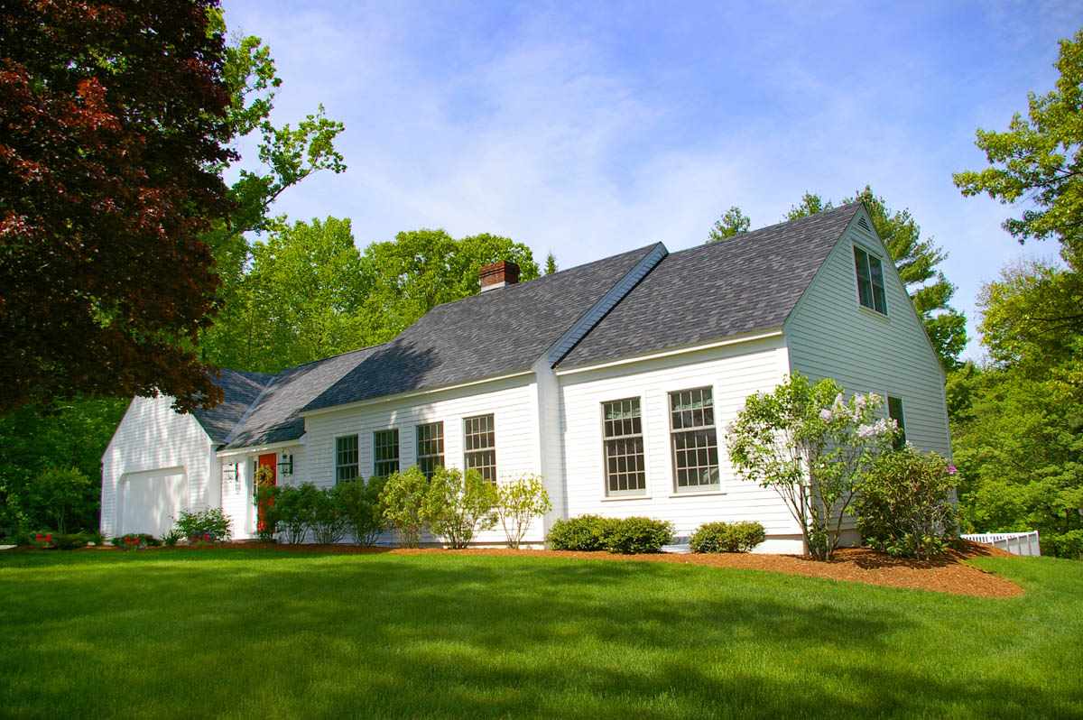 This impressive country home was renovated in...