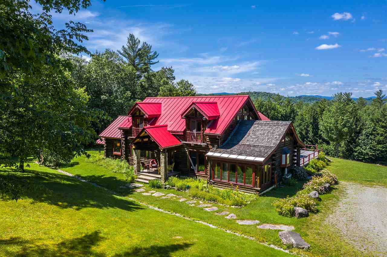 Surrounded by 43+/- stunning mountain acres, this...