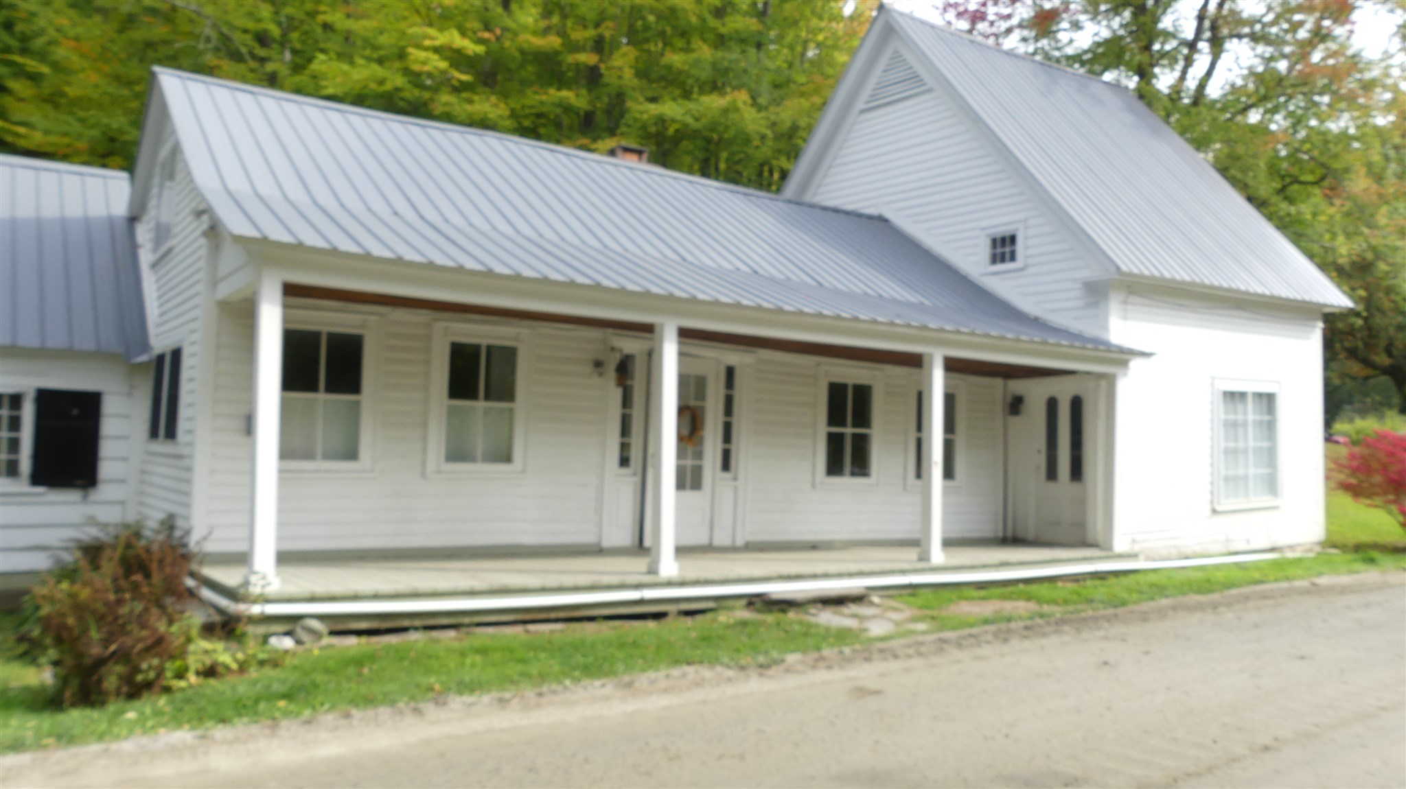 Classic country farmhouse was two separate...