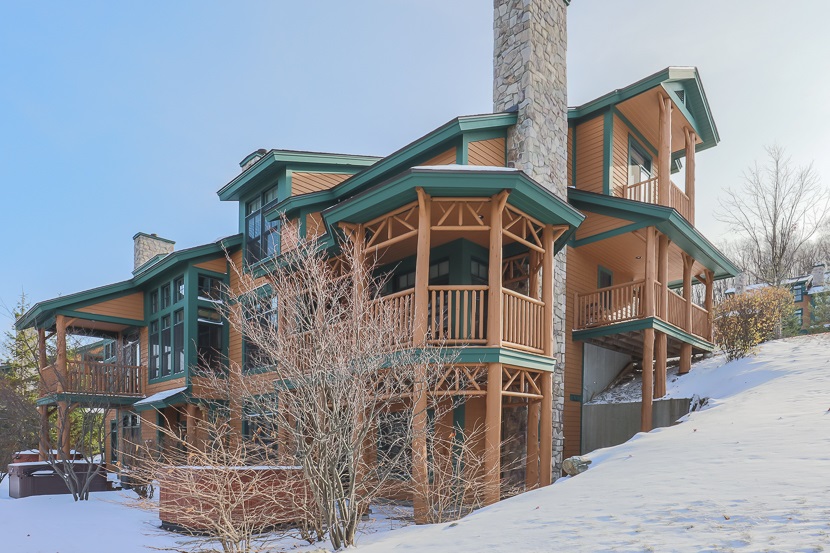 Treetop offers luxury townhouse living high on...
