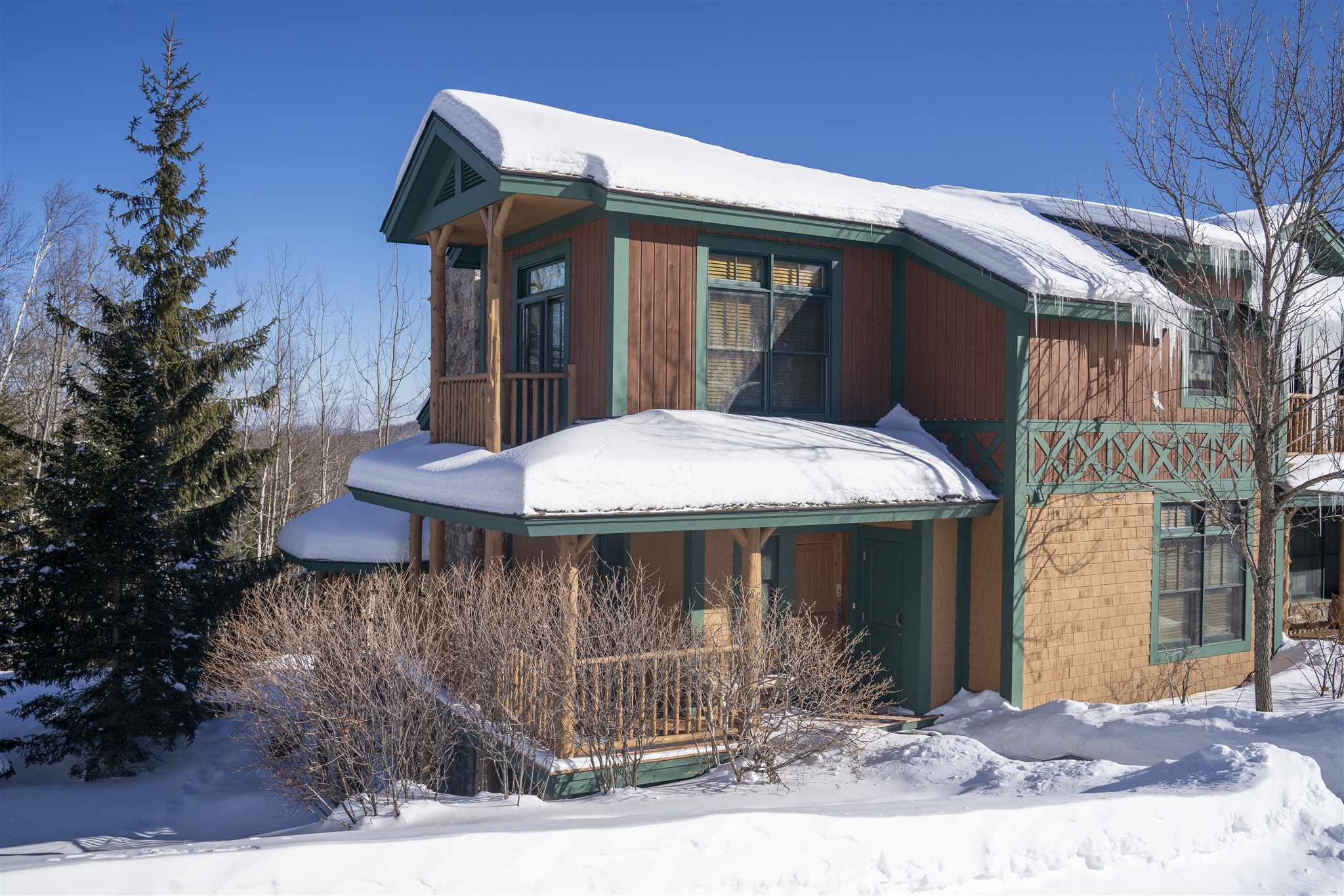 Coming home to your mountain retreat is a...
