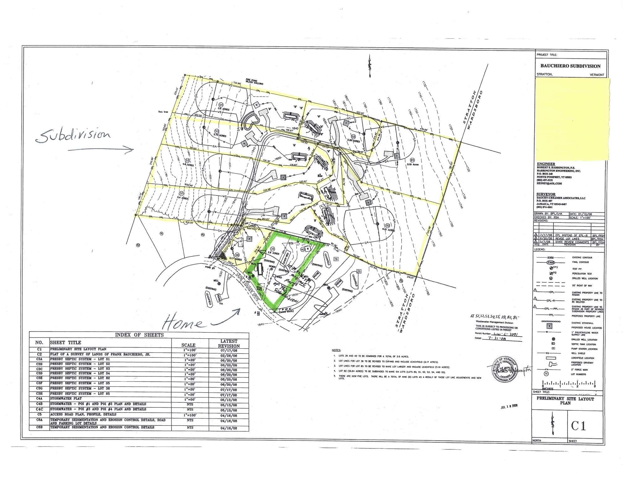 This property consists of a subdivision of 8 home...