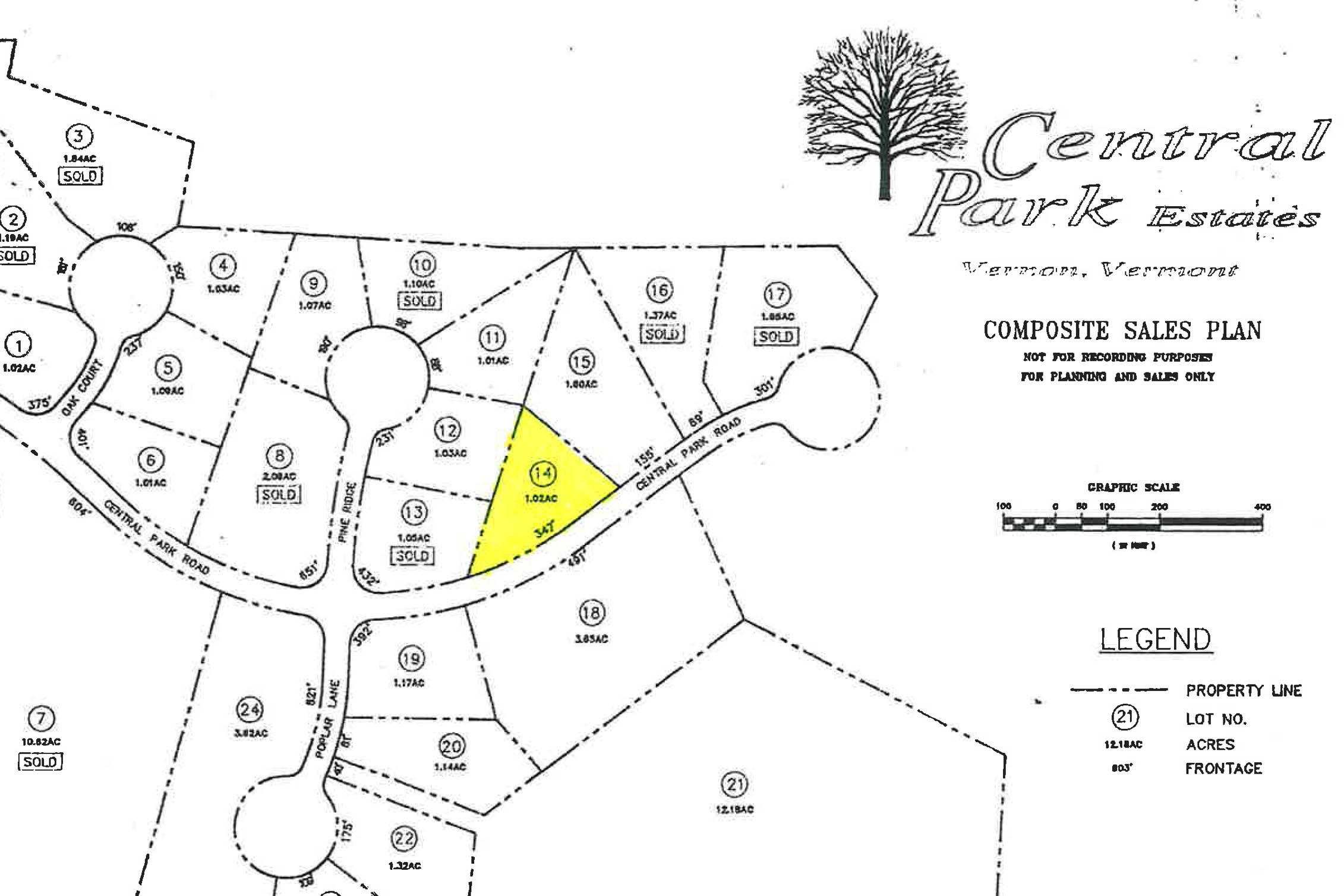 1.01 acre building lot in a quiet rural setting...