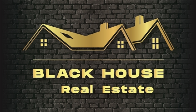 Black House Real Estate Logo