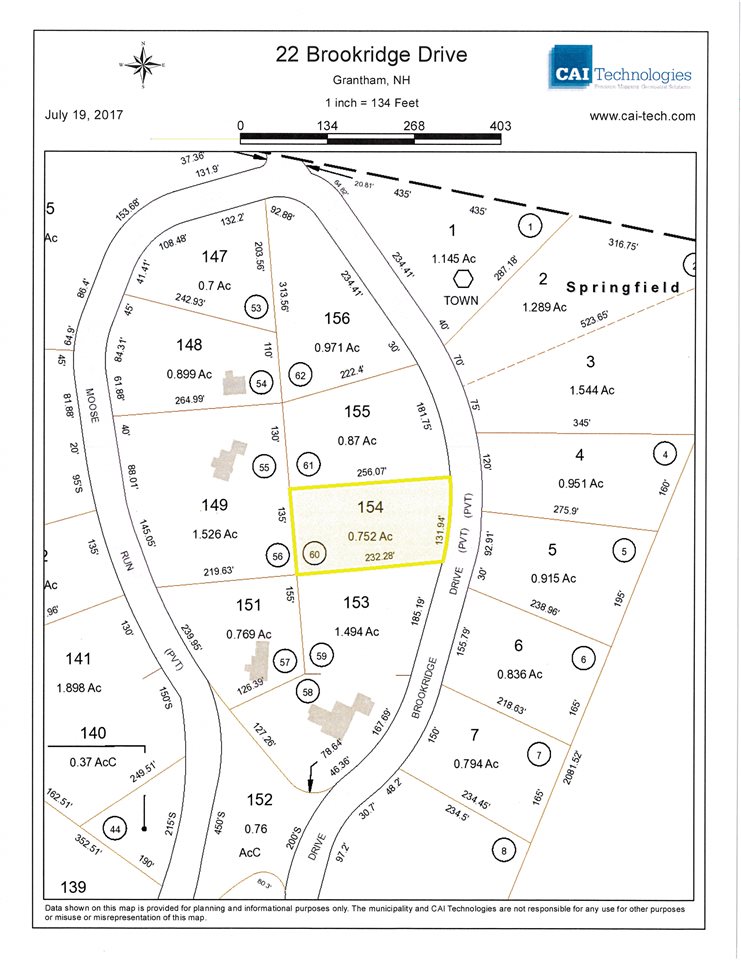 VILLAGE OF EASTMAN IN TOWN OF GRANTHAM NH Land / Acres for sale