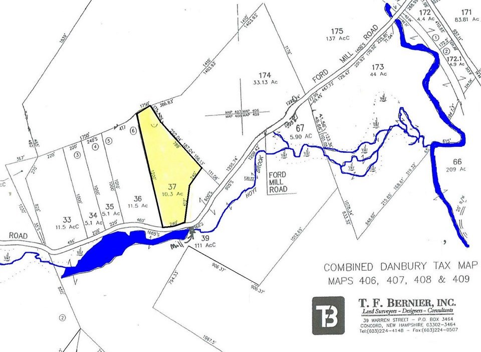 DANBURY NH Land / Acres for sale