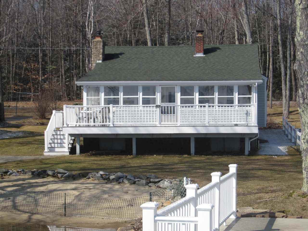 Lake Winnipesaukee waterfront home for sale in Laconia