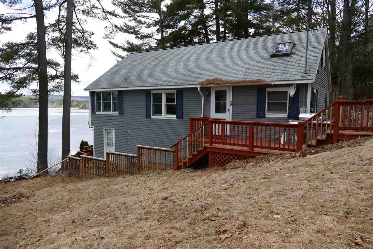 Lake Upper Suncook Lake waterfront home for sale in Barnstead