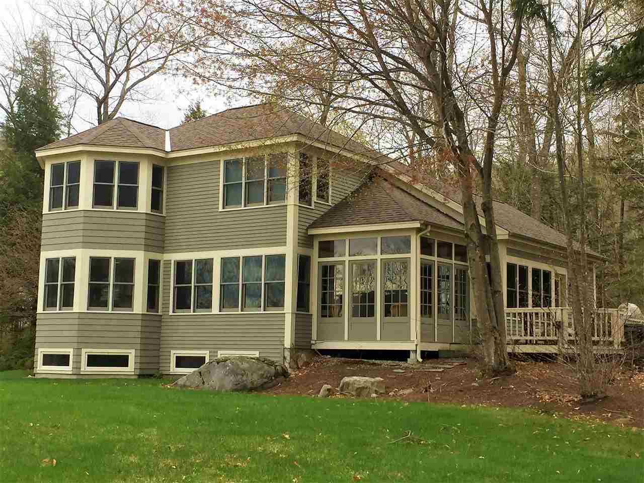 Hebron NH Lake Newfound waterfront home for sale