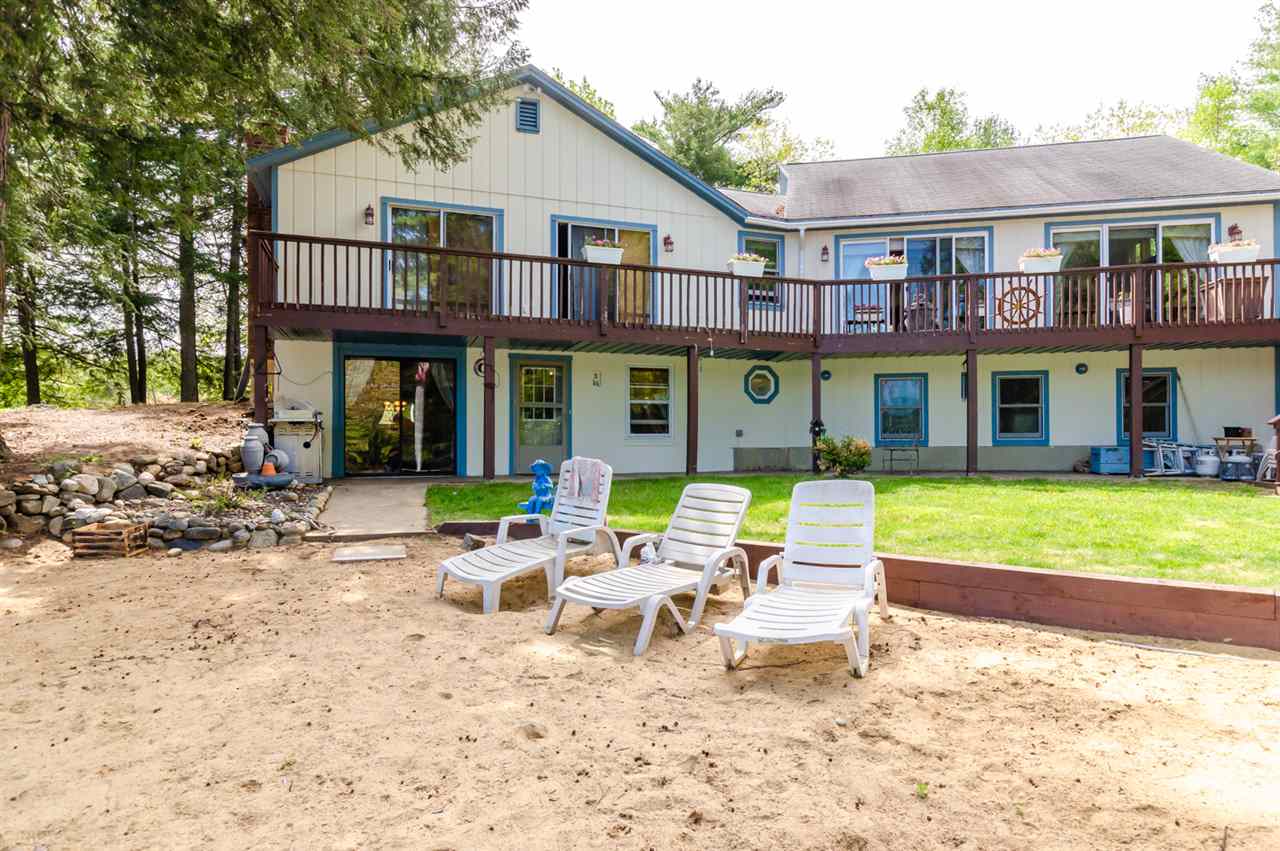 Lake Hermit Lake waterfront home for sale in Sanbornton
