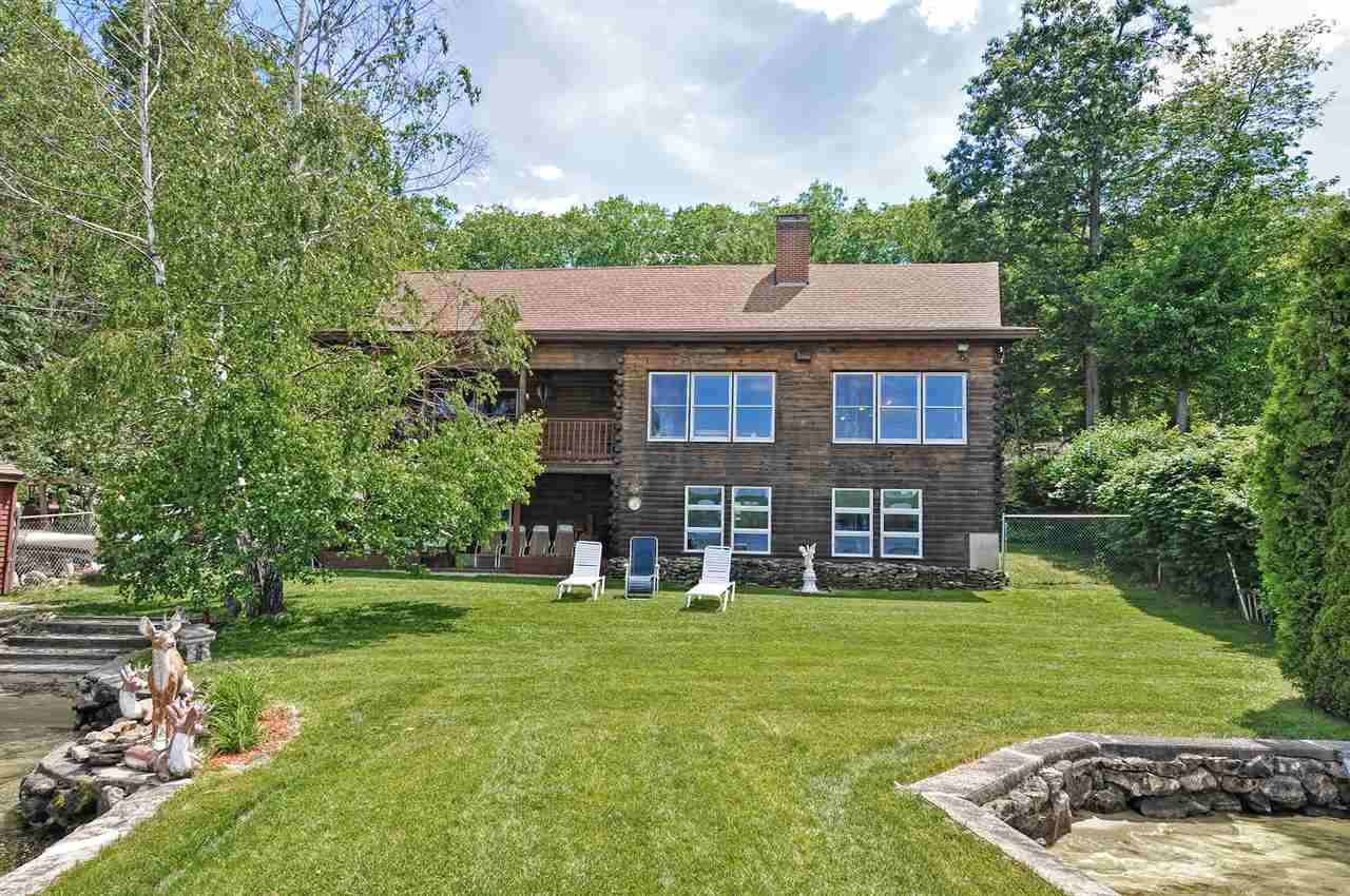 Lake Merrymeeting Lake waterfront home for sale in New Durham