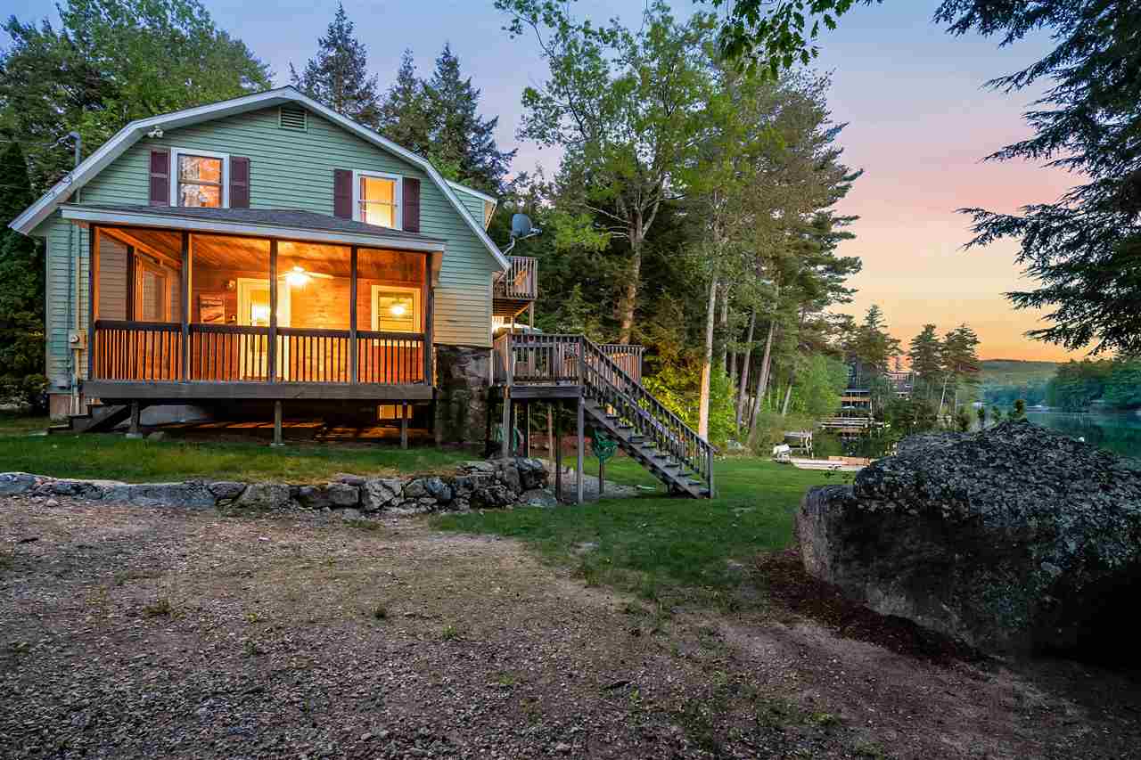 Lake Winnisquam waterfront home for sale in Meredith