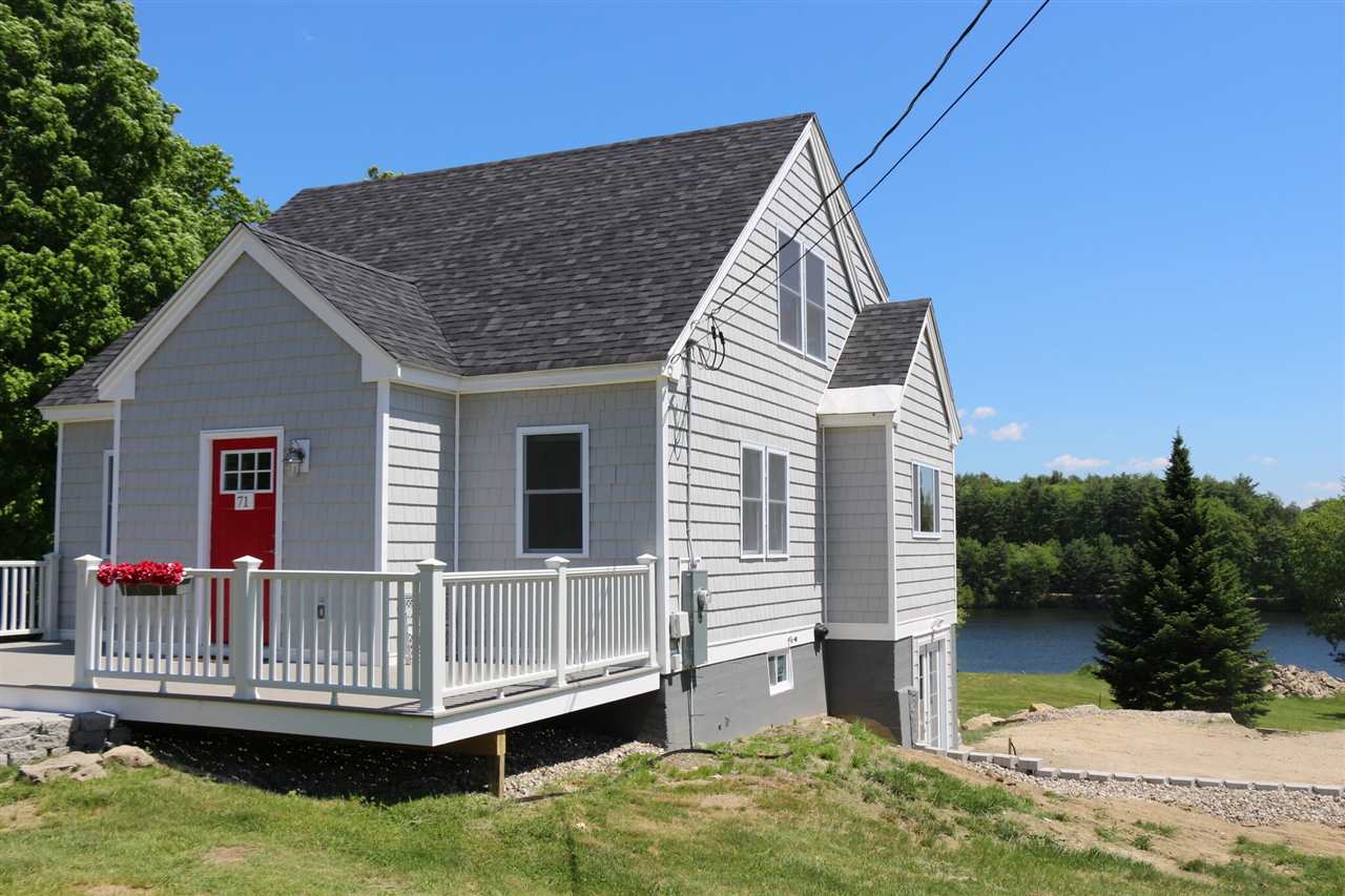 Bay Lake Winnipesaukee waterfront home for sale in Wolfeboro