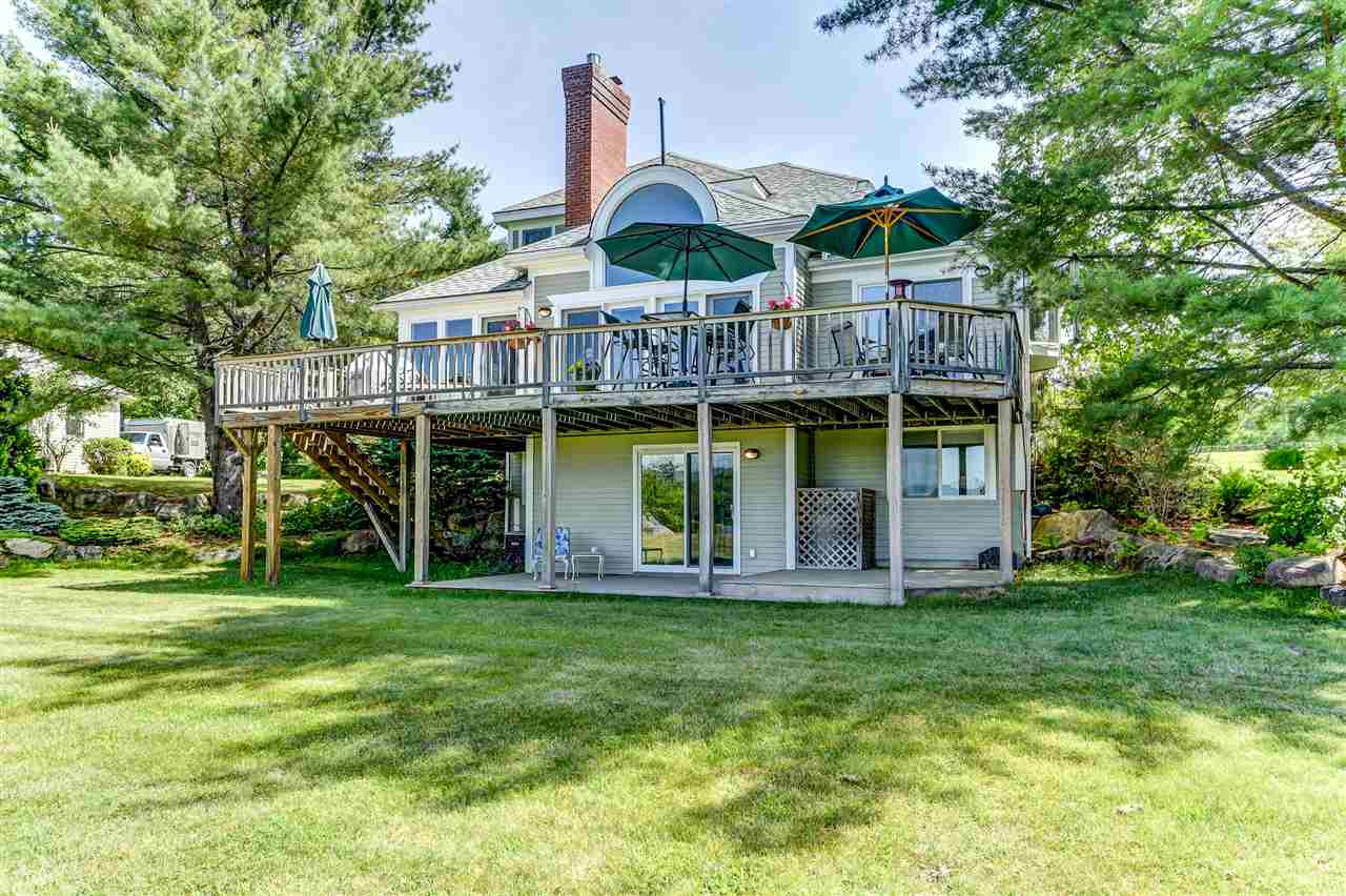 Bridgewater NH Lake Newfound waterfront home for sale