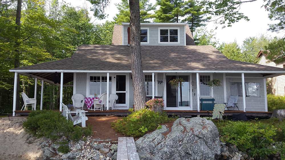 Lake Great East waterfront home for sale in Wakefield