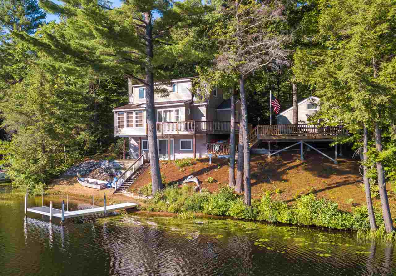 Lake Plumber Shore waterfront home for sale in Sanbornton