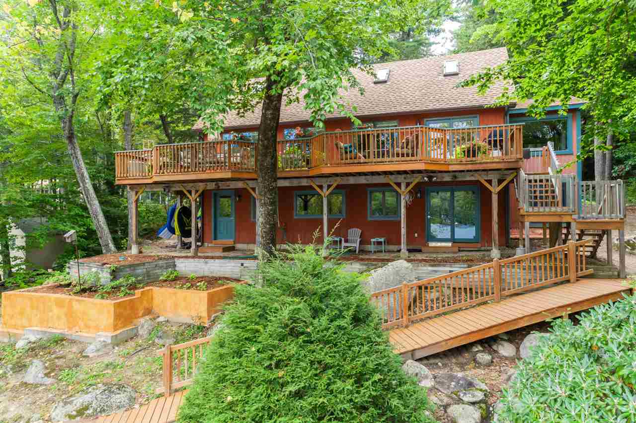 Lake Merrymeeting waterfront home for sale in New Durham